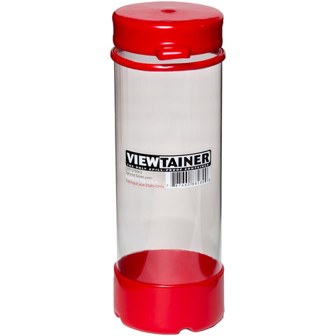 Viewtainer Tethered Cap Storage Container 2.75"X8"