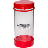Viewtainer Tethered Cap Storage Container 3.625"X8"