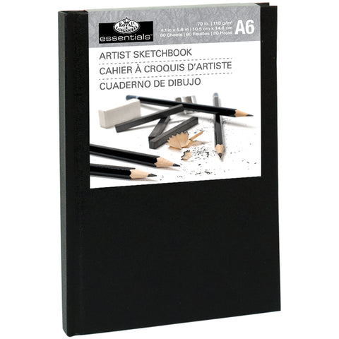 Hardbound Sketchbook 4.1"X5.8"