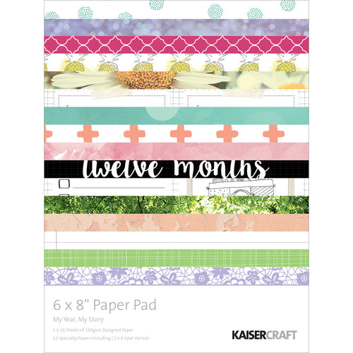 Kaisercraft Paper Pad 6"X8"