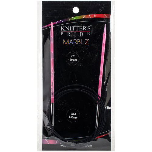 Knitter's Pride-Marblz Fixed Circular Needles 47"