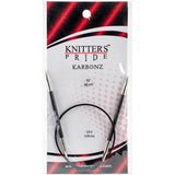 Knitter's Pride-Karbonz Fixed Circular Needles 16"