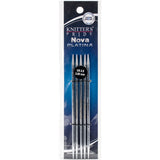 Knitter's Pride-Nova Platina Double Pointed Needles 5"