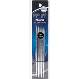 Knitter's Pride-Nova Platina Double Pointed Needles 5"