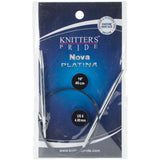 Knitter's Pride-Nova Platina Fixed Circular Needles 16"