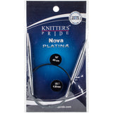 Knitter's Pride-Nova Platina Fixed Circular Needles 16"