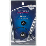 Knitter's Pride-Nova Platina Fixed Circular Needles 16"