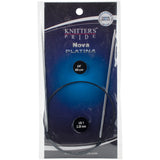 Knitter's Pride-Nova Platina Fixed Circular Needles 24"
