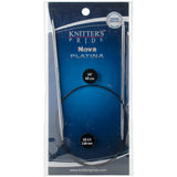 Knitter's Pride-Nova Platina Fixed Circular Needles 24"