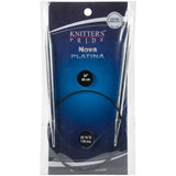 Knitter's Pride-Nova Platina Fixed Circular Needles 24"