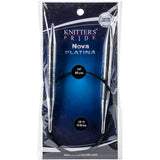 Knitter's Pride-Nova Platina Fixed Circular Needles 24"