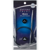 Knitter's Pride-Nova Platina Fixed Circular Needles 32"