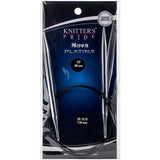 Knitter's Pride-Nova Platina Fixed Circular Needles 32"