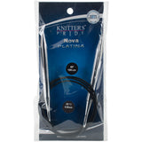 Knitter's Pride-Nova Platina Fixed Circular Needles 40"