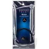 Knitter's Pride-Nova Platina Fixed Circular Needles 40"