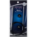 Knitter's Pride-Nova Platina Fixed Circular Needles 47"