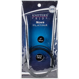 Knitter's Pride-Nova Platina Fixed Circular Needles 47"