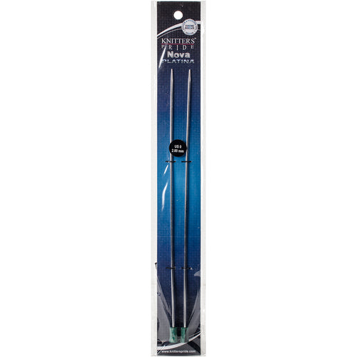 Knitter's Pride-Nova Platina Single Pointed Needles 10"