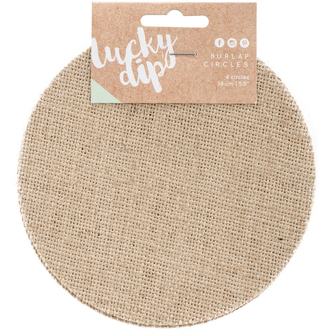 Kaisercraft Lucky Dip Burlap Shape
