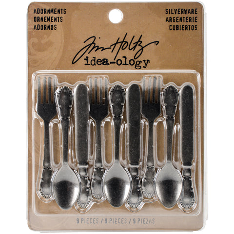 Idea-Ology Metal Adornments 2.5" 9/Pkg