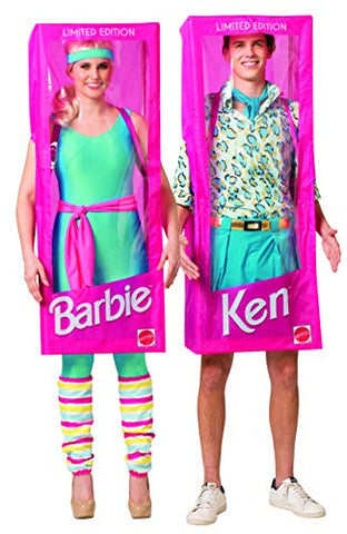 Barbie & Ken Box Accessory Only for Your Couples Halloween Costume, Adult, One Size Pink