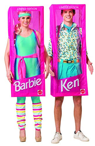 Barbie & Ken Box Accessory Only for Your Couples Halloween Costume, Adult, One Size Pink
