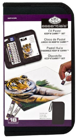 Royal & Langnickel Oil Pastel Essentials Keep N' Carry Set