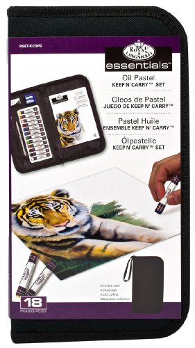 Royal & Langnickel Oil Pastel Essentials Keep N' Carry Set