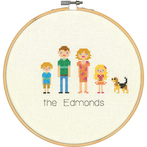 Dimensions Counted Cross Stitch Kit 8" Round
