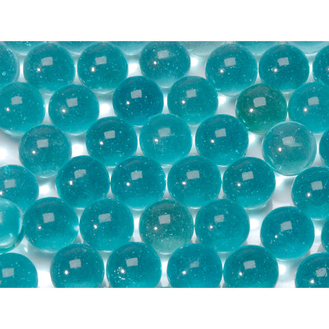 Floral Glass Marbles 12oz