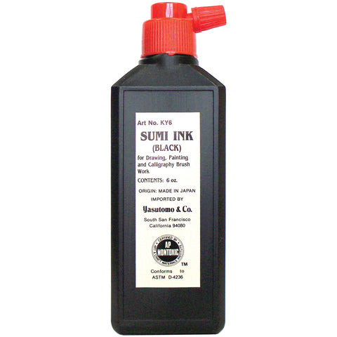 Yasutomo Sumi Ink 6oz