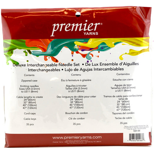 Premier Interchangeable Deluxe Knitting Set
