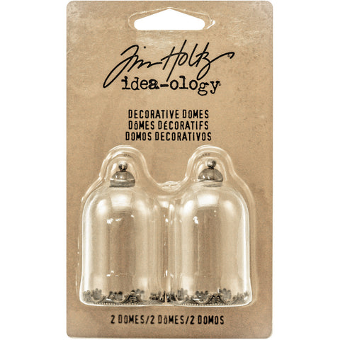 Idea-Ology Decorative Glass Domes 2/Pkg