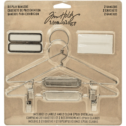 Idea-Ology Metal Display Hangers 5.75"X3" 2/Pkg