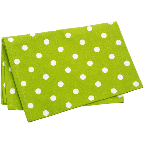 Dunroven House Polka Dot Printed Tea Towel 20"X28"
