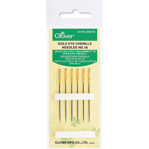 Clover Gold Eye Chenille Needles