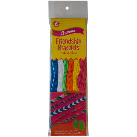 Iris Summer Friendship Bracelets Floss Pack 6/Pkg