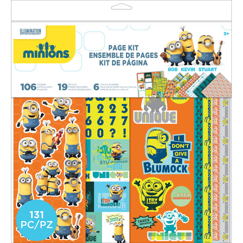 EK Minions Page Kit 12"X12"