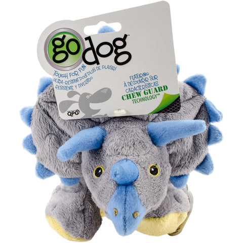 goDog Dinos Frills with Chew Guard Large