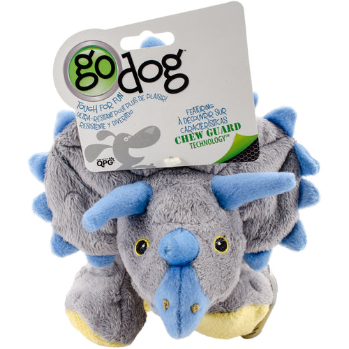 goDog Dinos Frills with Chew Guard Large