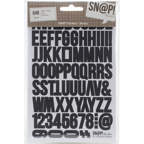 Simple Stories Sn@p! Stickers 8/Pkg
