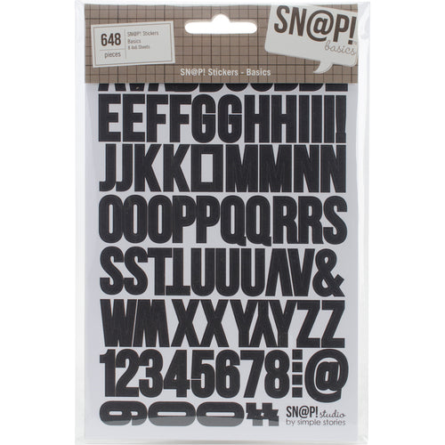 Simple Stories Sn@p! Stickers 8/Pkg