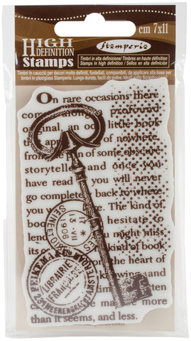 Stamperia Cling Stamp 2.5"X4"