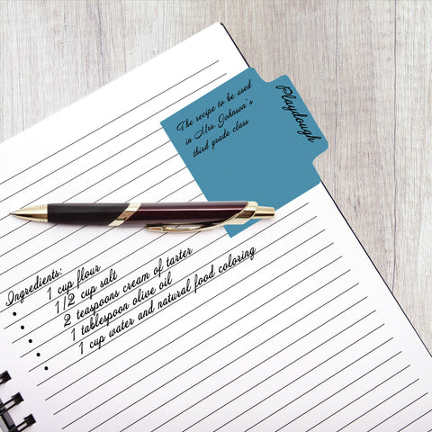 Redi-Tag Tabbed Divider Notes - Solid 100/Pkg