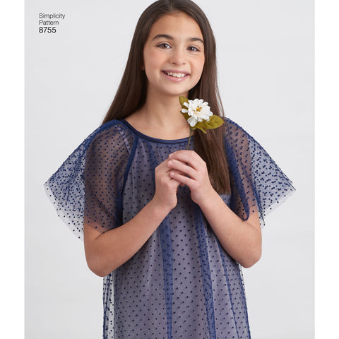 Simplicity Girls Childrens Dresses