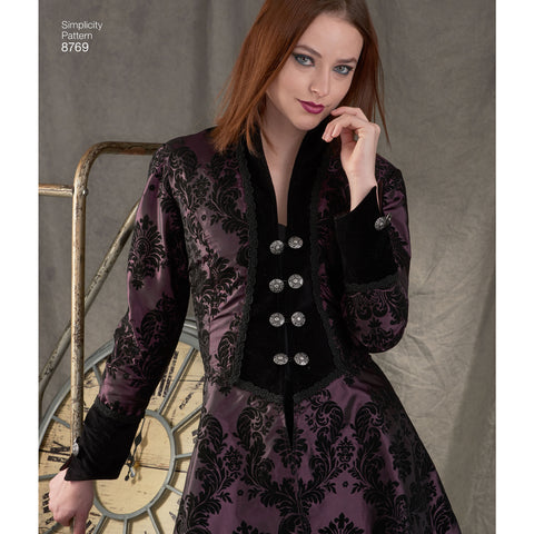 Simplicity Arkivestry Misses Costume Coats