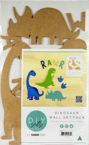 Kaisercraft Beyond The Page MDF Dinosaur Wall Art