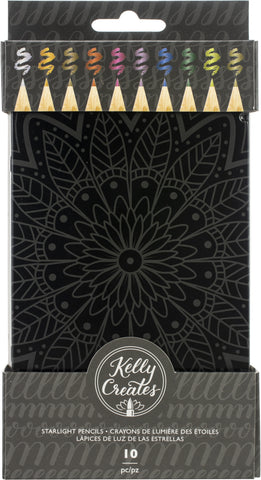 Kelly Creates Starlight Metallic Pencils 10/Pkg