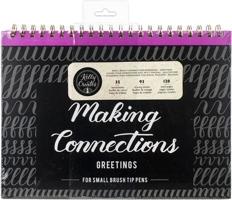 Kelly Creates Small Brush Workbook 11.6"X10" 128/Pkg