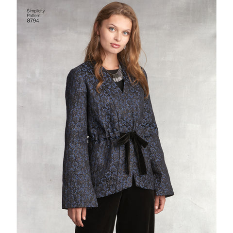 Simplicity Misses Jackets Top & Pants